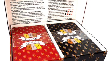 GSB Gender-neutral playing cards double pack Signature design with free card game: Medals