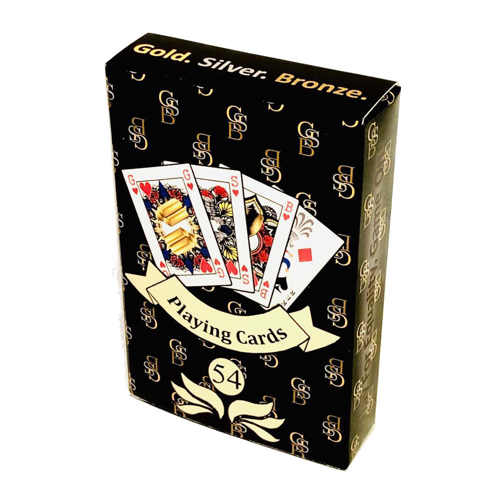 GSB Signature Black Playing Cards (bridge)